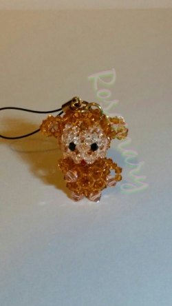 Monkey Crystal bead