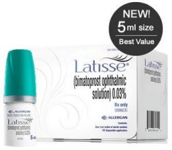 Latisse Eyelash Conditoner / Serum 5ml (140 disposable applicators) 100% Authentic