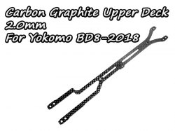 Carbon Graphite Upper Deck 2.0mm For Yokomo BD8-2018