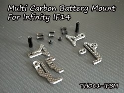 Multi Carbon Battery Mount For Infinity IF14