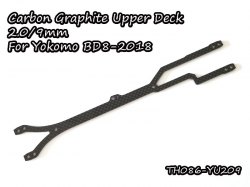 Carbon Graphite Upper Deck 2.0mm For Yokomo BD8-2018