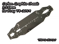 Carbon Graphite Chassis 2.25mm For Xray T4-2018-19
