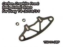 Carbon Graphite Front Body Mount Brace For Xray T4-2019-20