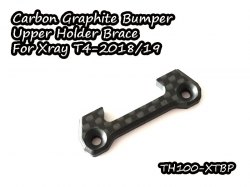 Carbon Graphite Bumper Upper Holder Brace For Xray T4-2017-19