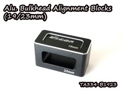 Aluminum Bulkhead Alignment Blocks (19/23mm)