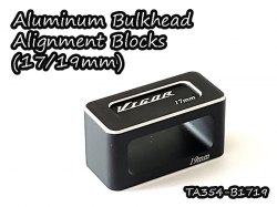 Aluminum Bulkhead Alignment Blocks (17/19mm)