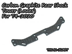Carbon Graphite Lower Rear Shock Tower For T4-2020/21