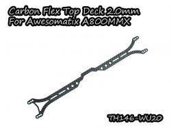 Carbon Graphite Flex Top deck 2.0mm for A800MMX