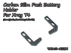 Carbon Slim Pack Battery Holder For Xray T4