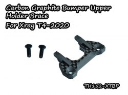 Carbon Graphite Bumper Upper Holder Brace For Xray T4-2020