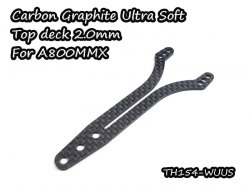 Carbon Graphite Ultra Soft Top deck 2.0mm for A800MMX
