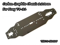 Carbon Graphite Chassis 2.25mm For Xray T4-21