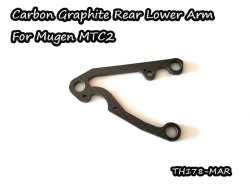 Carbon Graphite Rear Lower Arm For Mugen MTC2
