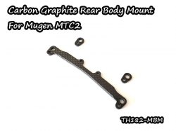 Carbon Graphite Rear Body Mount for Mugen MTC2