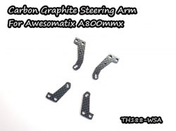 Carbon Graphite Steering Arm for Awesomatix A800MMX