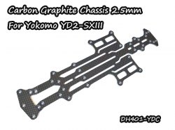 Carbon Graphite Chassis 2.5mm for Yokomo YD2-SXIII