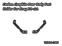 Carbon Graphite Rear Body Post Holder For Xray X4-22