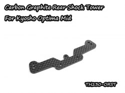 Carbon Graphite Rear Shock Tower For Optima Mid