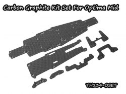 Carbon Graphite Kit Set For Optima Mid