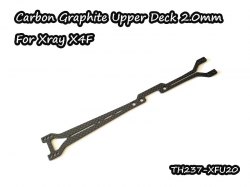 Carbon Graphite Upper Deck 2.0mm For Xray X4F