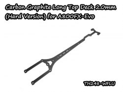 Carbon Graphite Long Top Deck 2.0mm for A800FX-Evo (Hard Version)