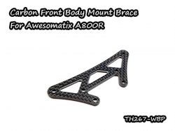 Carbon Graphite Front Body Mount Brace For A800R