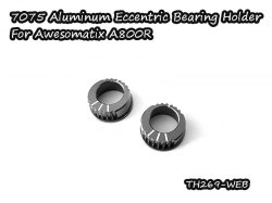 7075 Aluminum Eccentric Bearing Holder For A800R (pair)