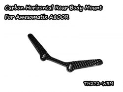 Carbon Horizontal Rear Body Mount For A800R