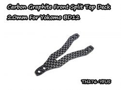 Carbon Graphite Front Split Upper Deck 2.0mm For BD12