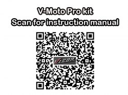 V-Moto Carbon Graphite Conversion Chassis Pro Kit Set