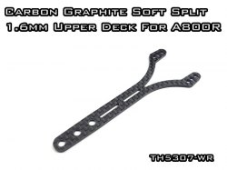 Carbon Graphite Soft Split Upper Deck 1.6mm For Awesomatix A800R /MMX