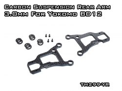Carbon Graphite Rear Suspension Arm 3.0mm For Yokomo BD12