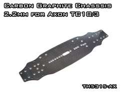 Carbon Graphite Chassis 2.2mm For Axon TC10/3