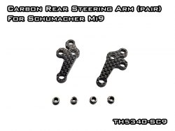 Carbon Graphite Rear Steering Arm (pair) For Schumacher Mi9