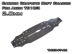 Carbon Graphite Soft Chassis 2.0mm For Axon TC10/3