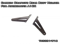 Carbon Graphite Rear Body Holder For Awesomatix A12X