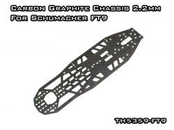 Carbon Graphite Chassis 2.2mm For Schumacher FT9