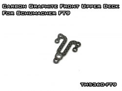 Carbon Graphite Front Split Upper Deck 2.0mm For Schumacher FT9