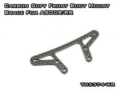 Carbon Graphite Soft Front Body Mount Brace For A800R
