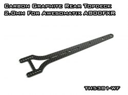 Carbon Graphite Rear Top Deck 2.0mm for A800FXR
