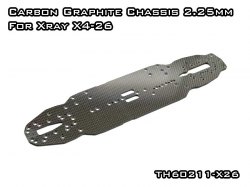 Carbon Graphite Chassis 2.2mm For Xray X4-26