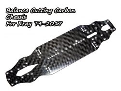 Carbon Graphite Chassis 2.25mm For Xray T4-17
