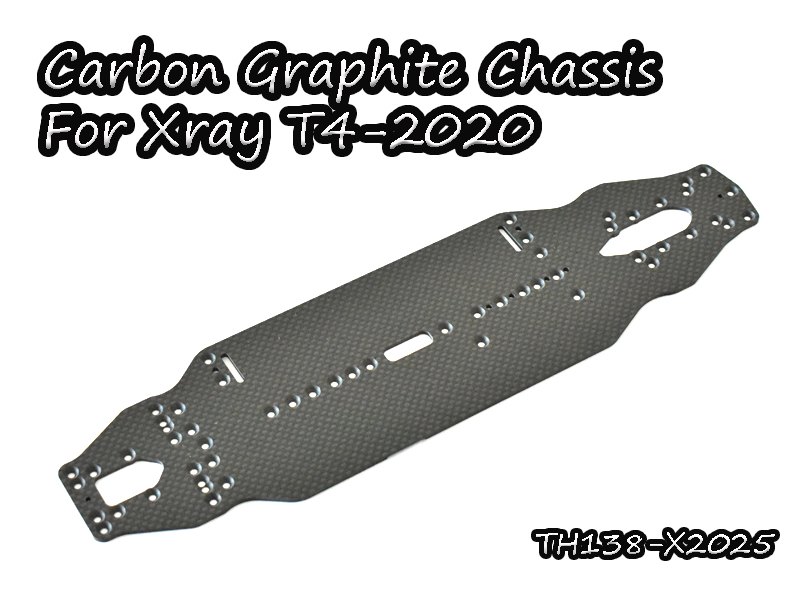Carbon Graphite Chassis 2.25mm For Xray T4-2020