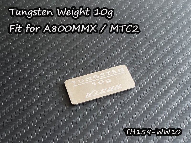 Tungsten weight 10g For Awe A800MMX / Mugen MTC2