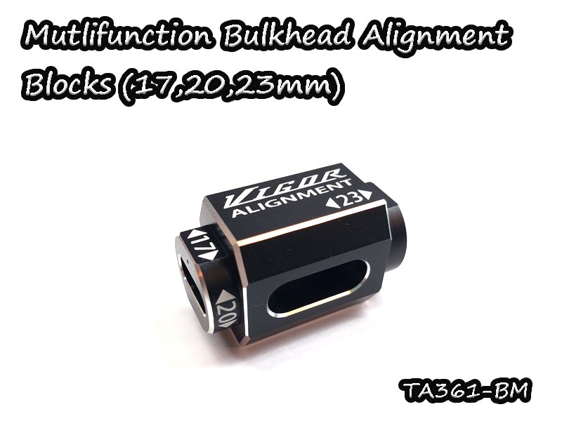 Mutlifunction Bulkhead Alignment Blocks (17,20,23mm)