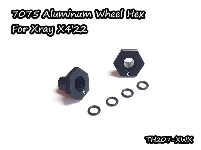 7075 Aluminum Wheel Hex 0 For X4'22