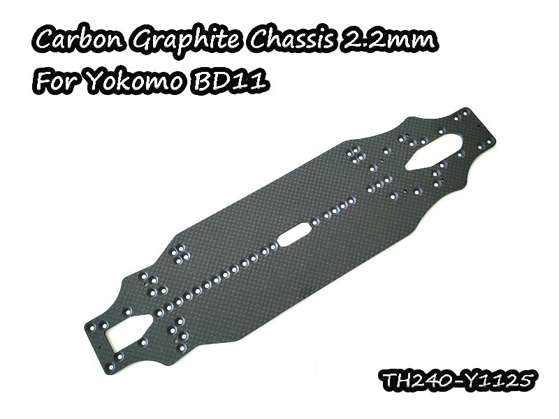 Carbon Graphite Chassis 2.2mm For BD11