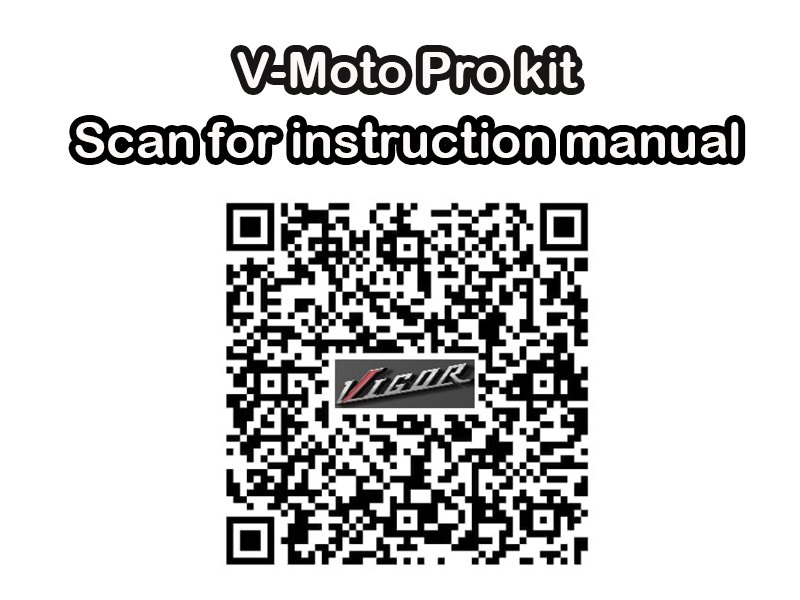 V-Moto Carbon Graphite Conversion Chassis Pro Kit Set V-Moto Carbon Graphite Conversion Chassis Pro Kit Set
