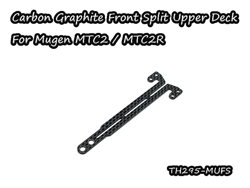 Carbon Graphite Front Split Upper Deck 2.0mm For MTC2R / MTC2