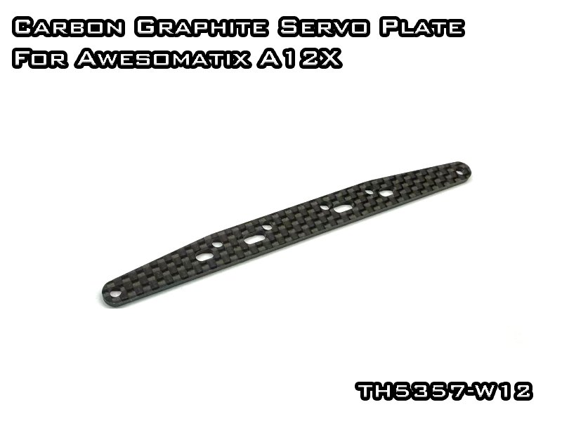 Carbon Graphite Servo Plate For Awesomatix A12X
